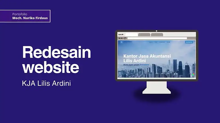 Redesain Website KJA Lilis Ardini