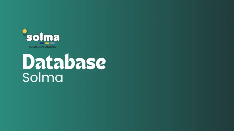 Database Development Solusi Mahasiswa (SOLMA)
