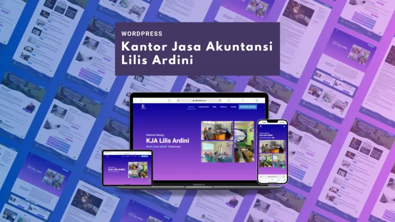 Redesain Website KJA Lilis Ardini